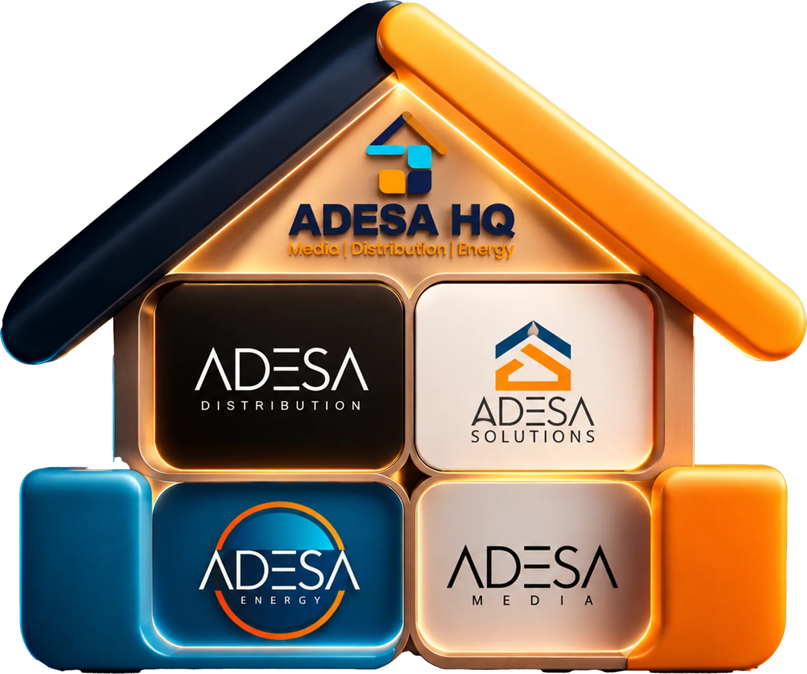ADESA HQ house architecture bringing Adesa Media, Energy, Solutions, and Distribution under one group